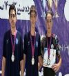 درخشش شناگر کیش، در  مناطق شمال و جنوب ایران